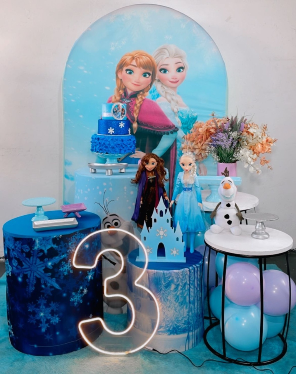 Kit Diamante Frozen E Ana  - TudFestas
