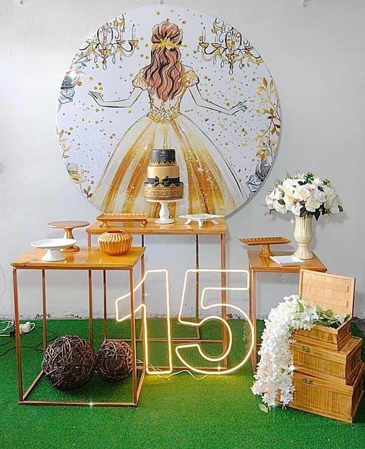Kit Prata Boneca Luxo - TudFestas