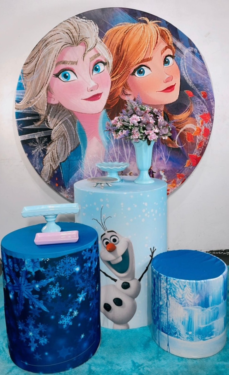 Kit Bronze Frozen E Ana Modelo 2 - TudFestas