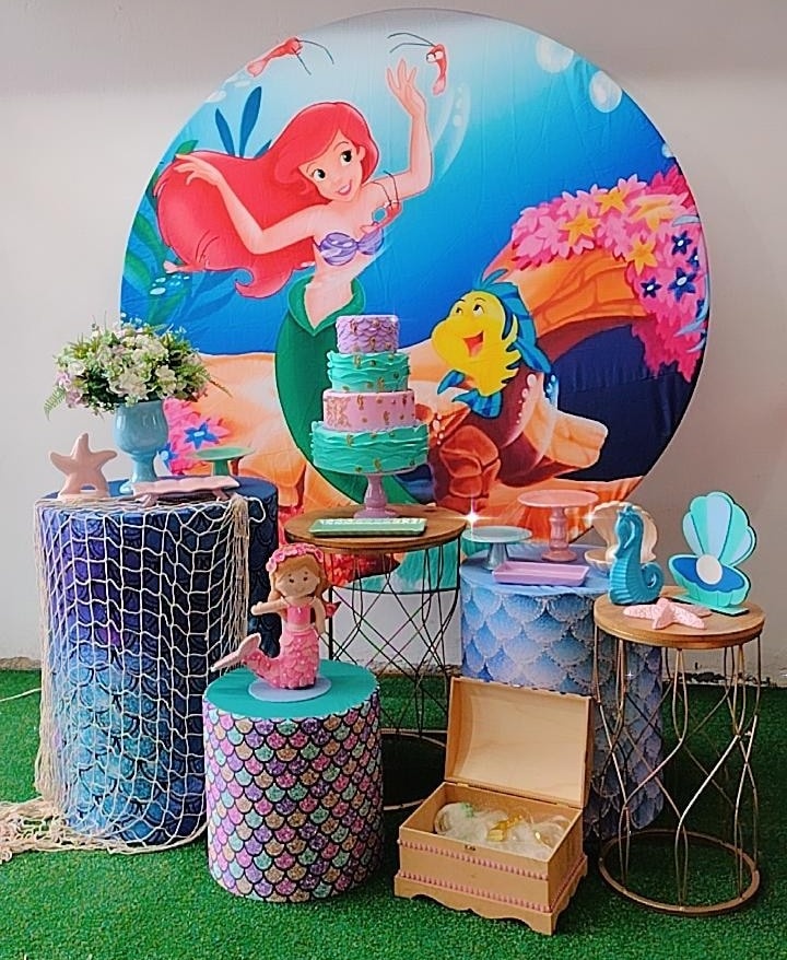 Kit Ouro Ariel Painel 1,8 - TudFestas