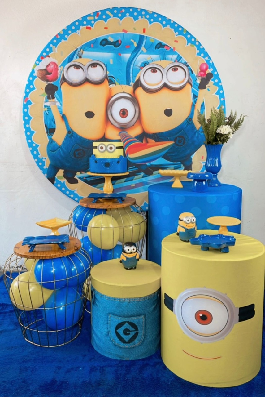 Kit Ouro Minions Mod 2  - TudFestas
