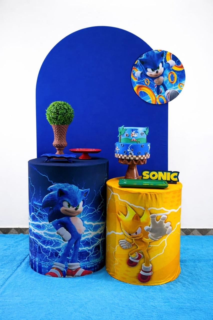 Sonic Composição - Modelo 4 - TudFestas