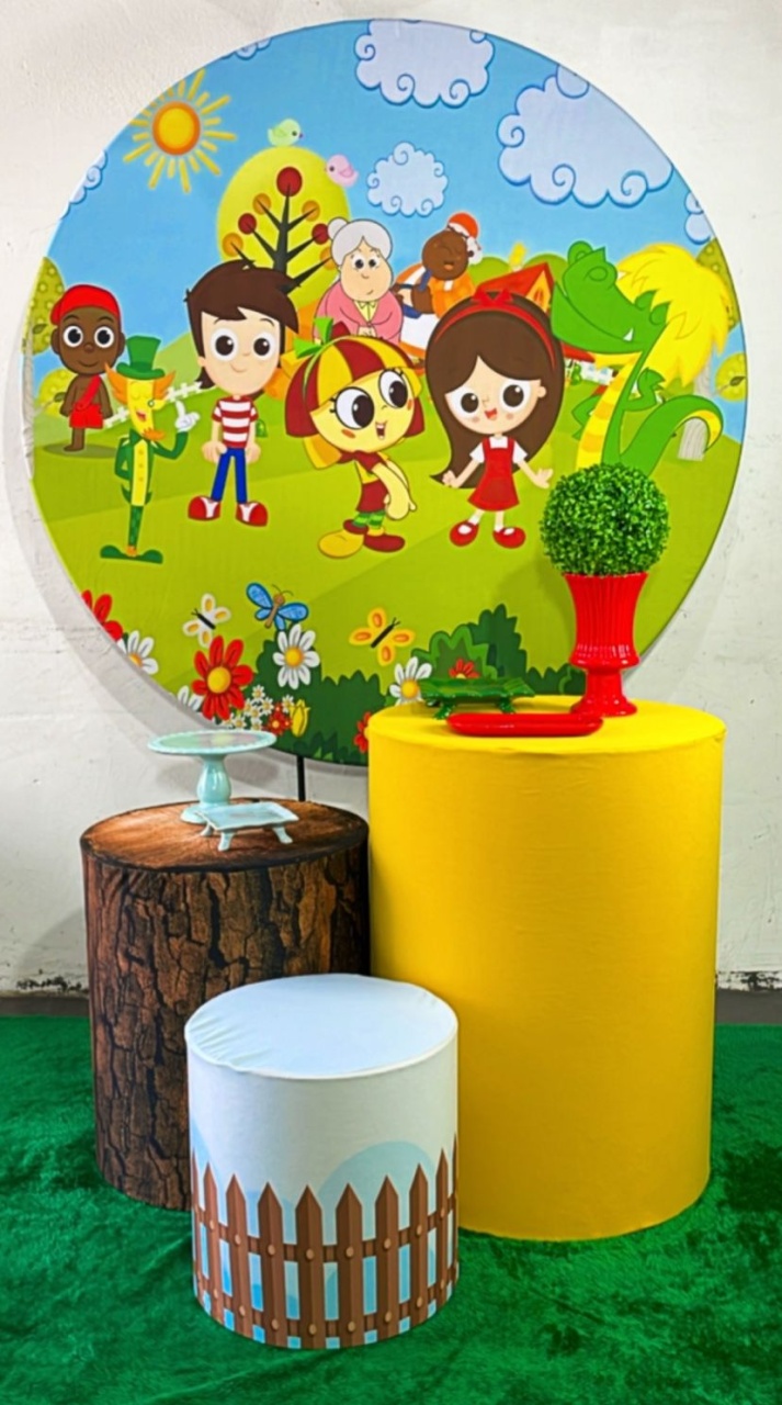 Kit Bronze Sitio Pica-Pau Amarelo - TudFestas