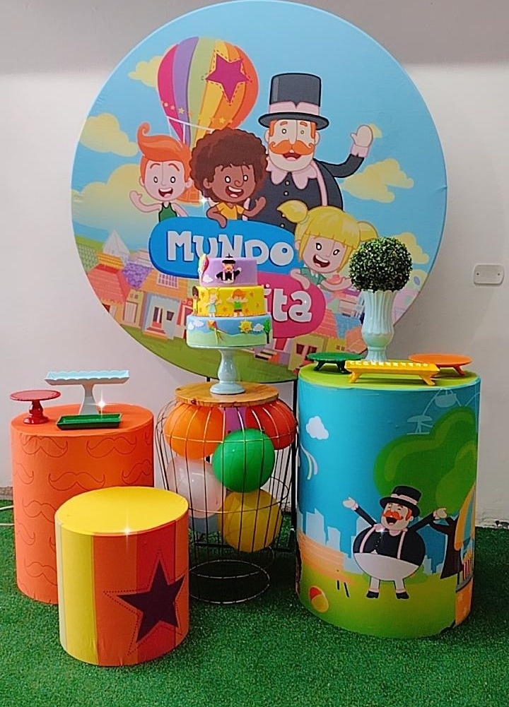 Kit Prata Mundo Bita - TudFestas