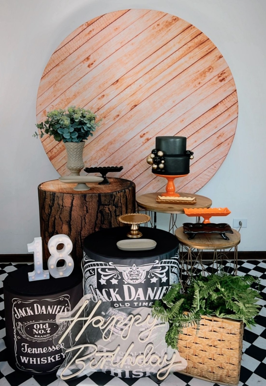 Kit Diamante Jack Daniels - Modelo 3 - TudFestas