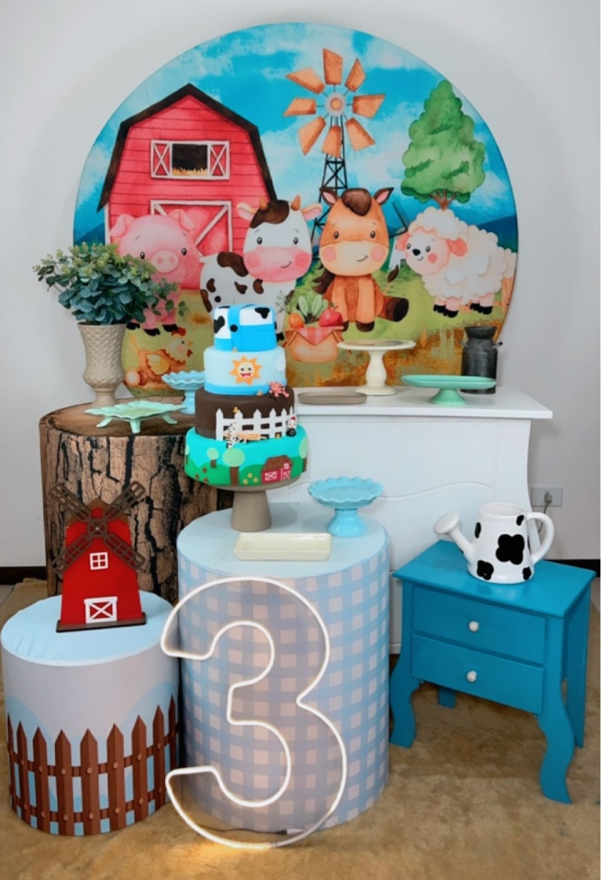 Kit Diamante Fazendinha - Modelo 5 - TudFestas