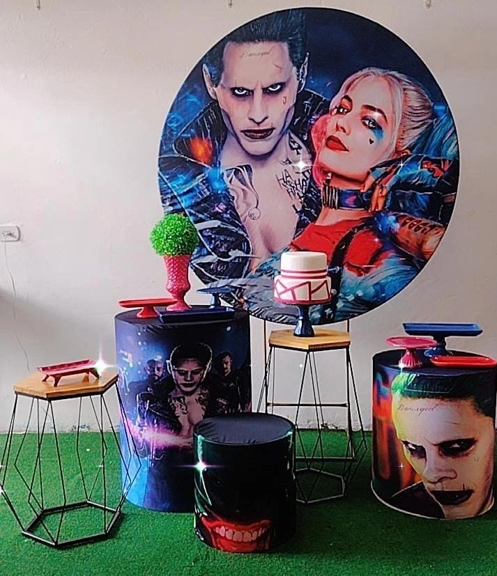 Kit Ouro Coringa E Alerquina - TudFestas
