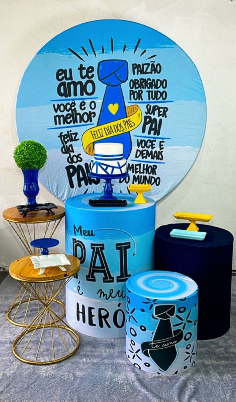 Kit Ouro Pai Herói  - TudFestas