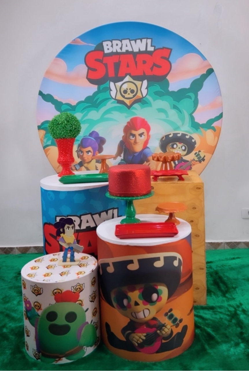 Kit Prata Brawl Stars - TudFestas