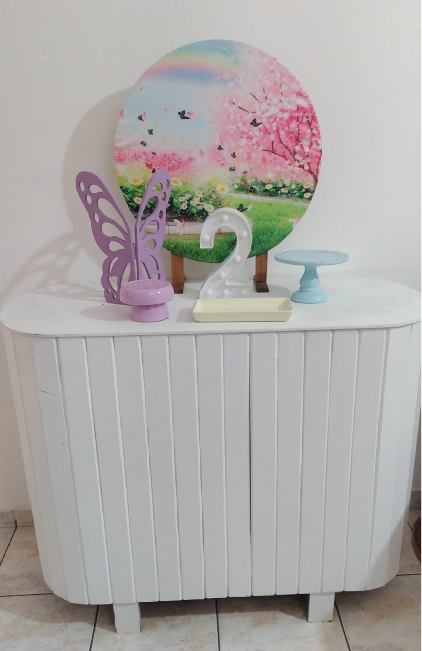 Kit Rubi Jardim Encantado - Com Mesinha  - TudFestas