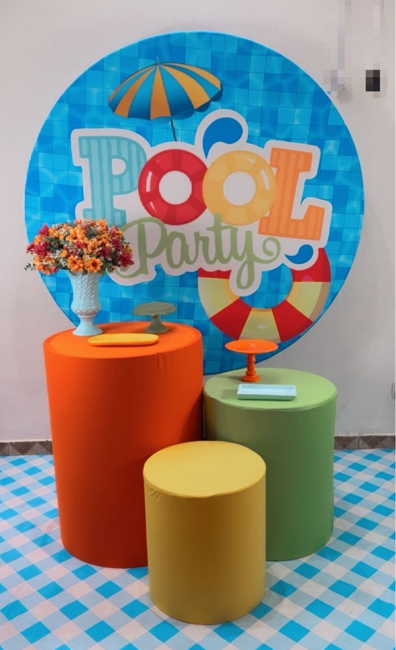 Kit Bronze Pool Party - TudFestas