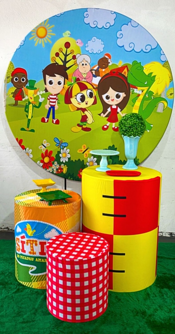Kit Bronze Sitio Pica-Pau Amarelo Modelo 2 - TudFestas