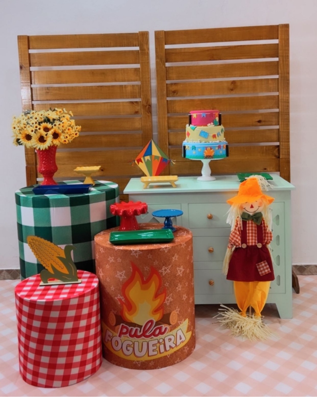 Festa Junina Violão Composição - Modelo 5 - TudFestas