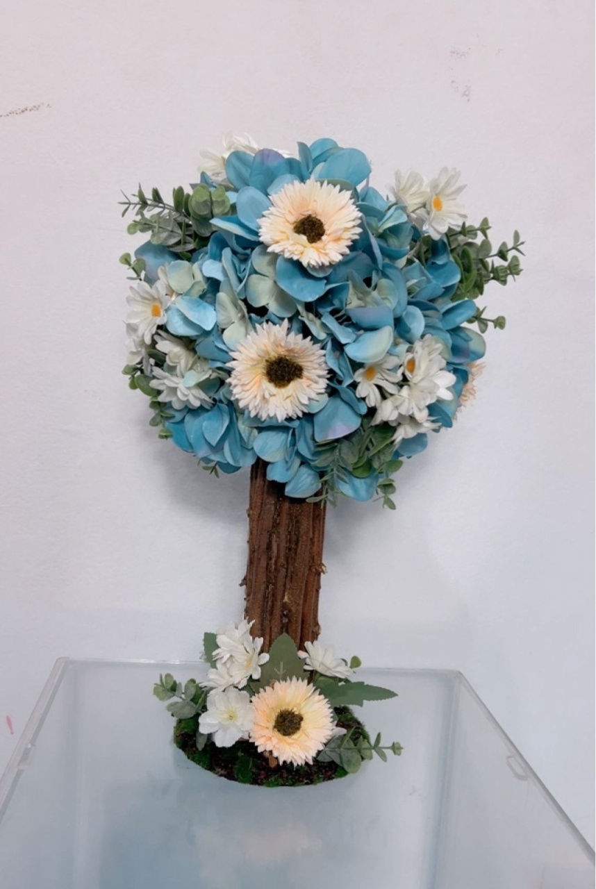 Arranjo de Flores (Arvore) Azul Ld - TudFestas