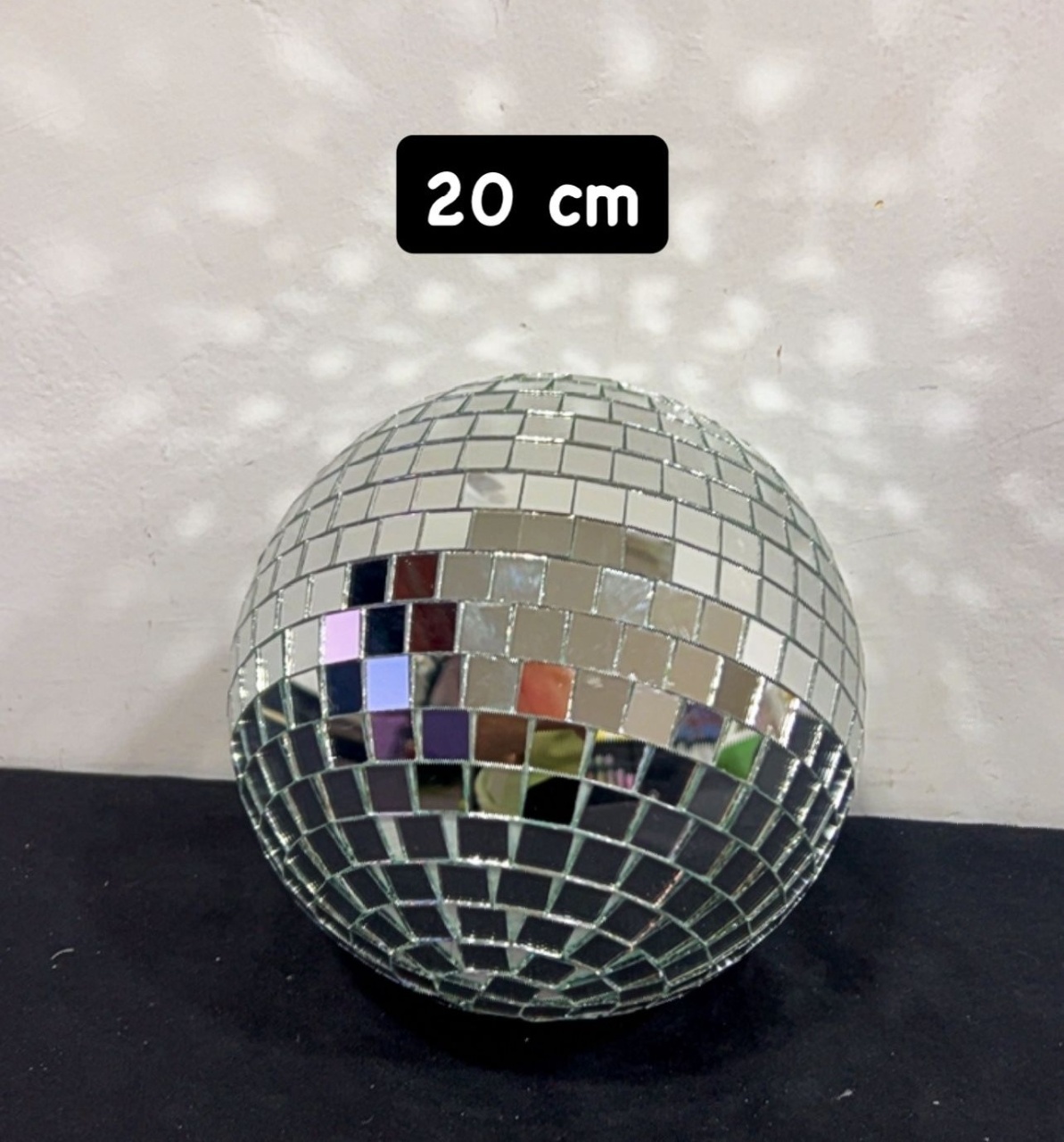 Globo Espelhado 20 Cm - TudFestas