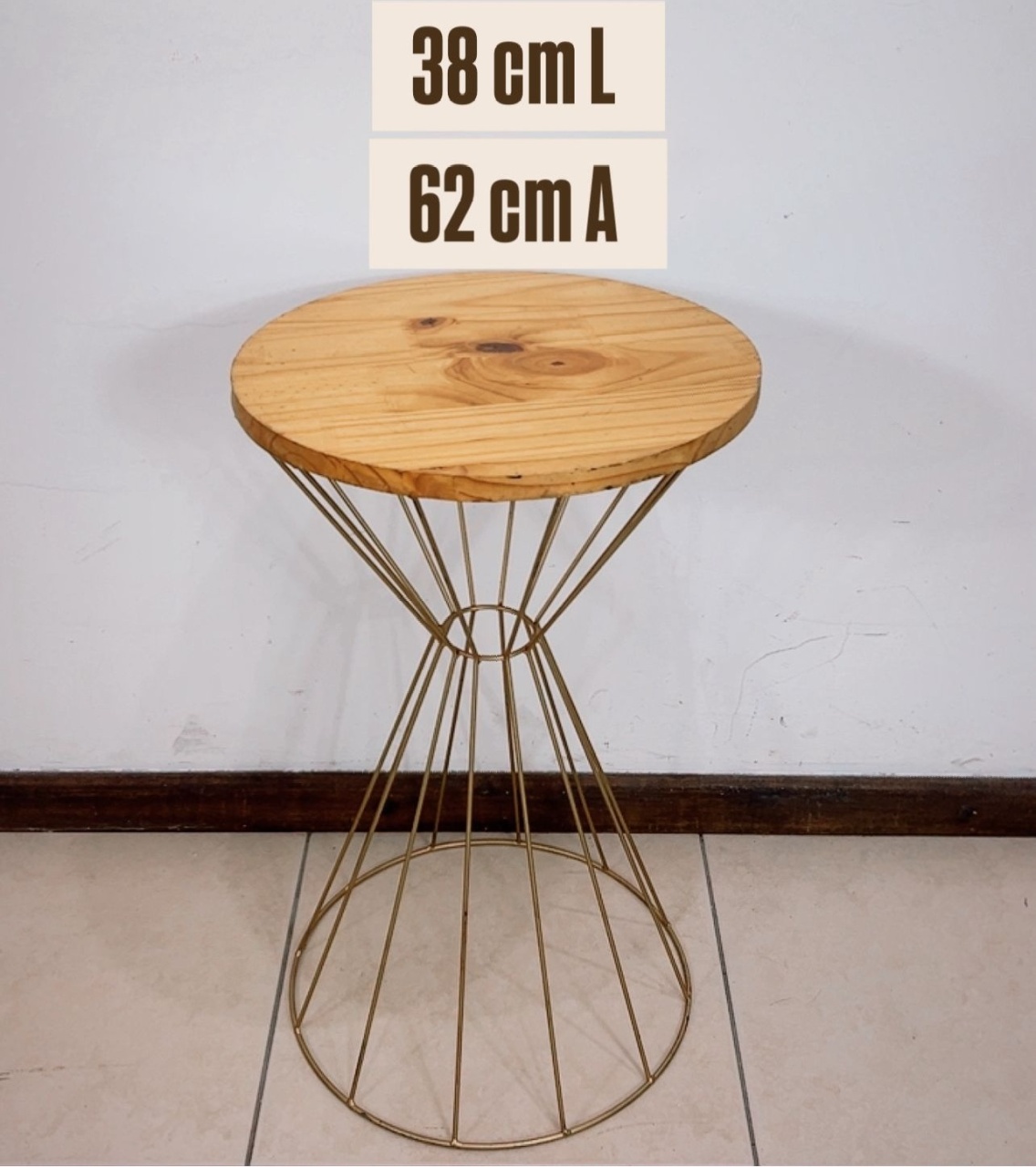 Mesa Ampulheta M  - TudFestas