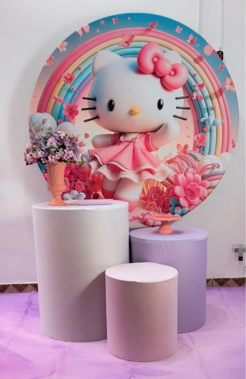 Kit Promocional Hello Kitty Rosa - TudFestas