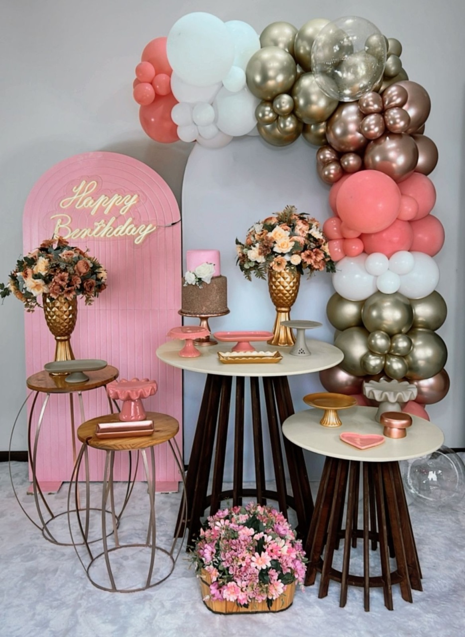 Composição Rose - Modelo 4 - TudFestas