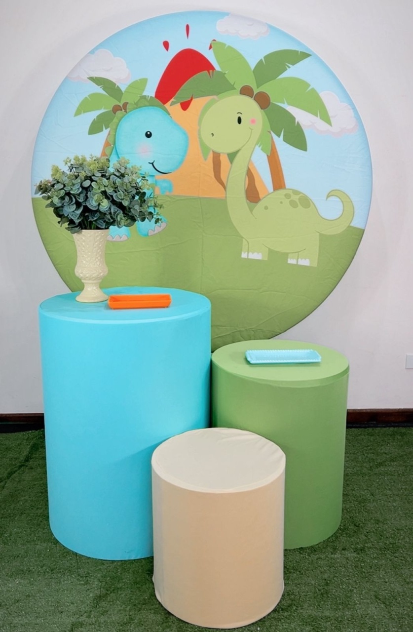 Kit Promocional Dinossauro Baby Fundo Arvore - TudFestas