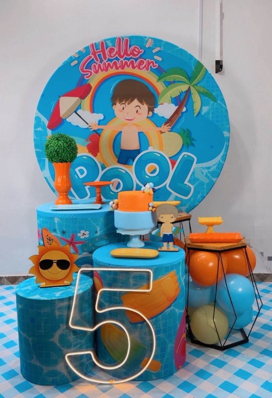 Kit Diamante Pool Party - TudFestas