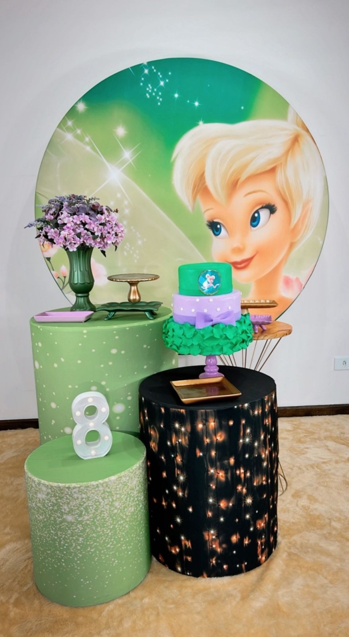 Kit Prata Tinker Bell - Modelo 2 - TudFestas