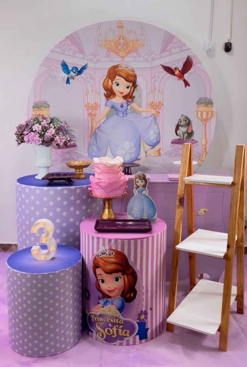 Kit Ouro Princesa Sofia - TudFestas