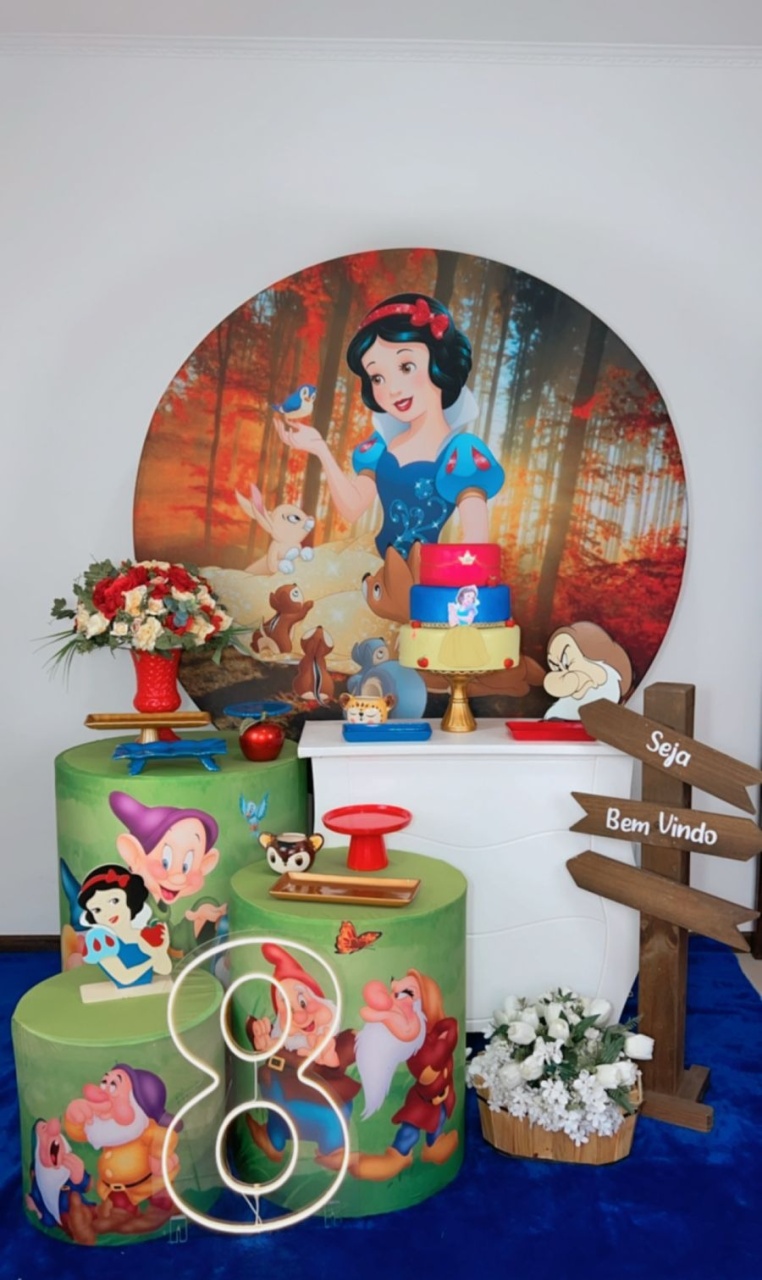 Kit Diamante Branca de Neve Mod 3 - TudFestas