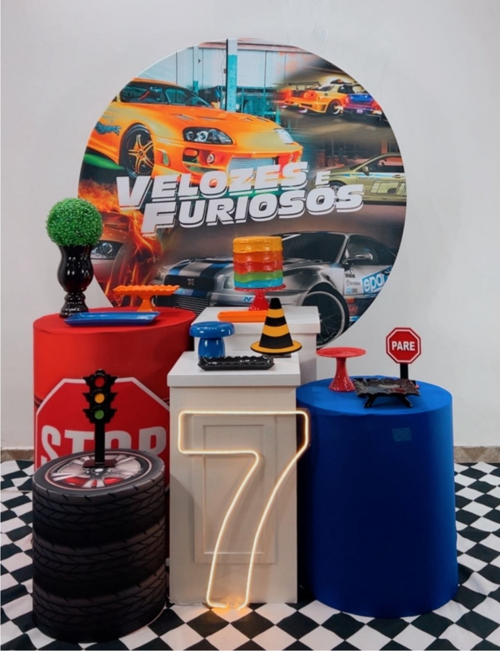 Kit Diamante Velozes E Furiosos - Modelo 2 - TudFestas