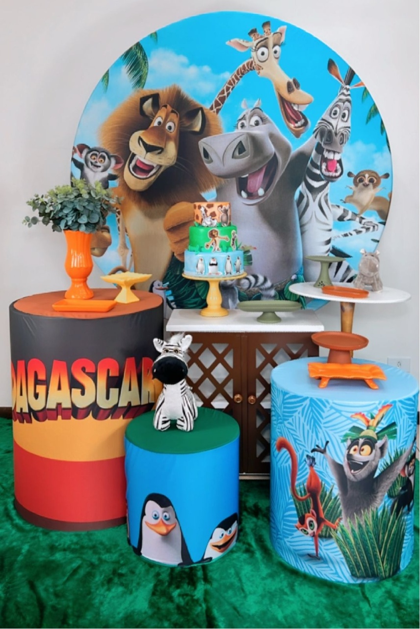 Kit Ouro Madagascar Mod2 - TudFestas