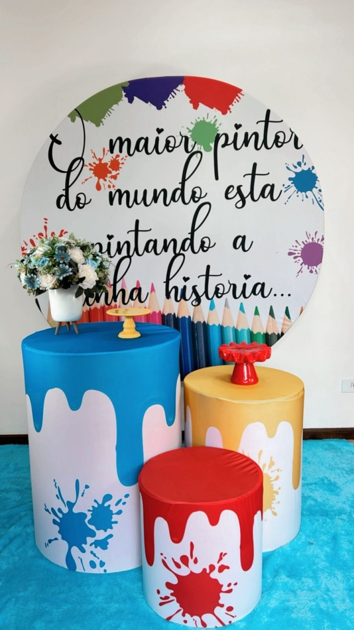 Kit Promocional - O Maior Pintor Do Mundo - TudFestas