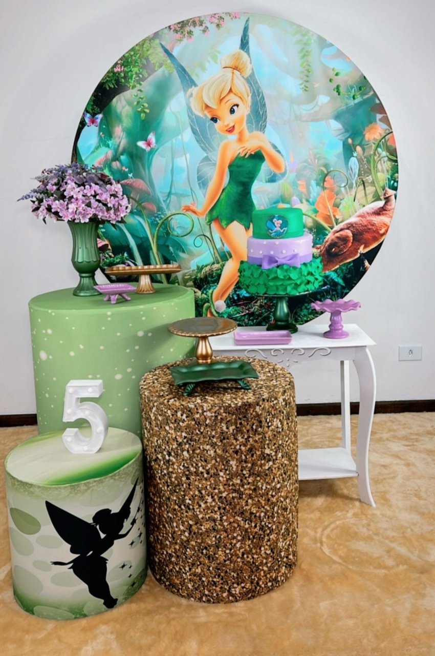 Kit Prata Tinker Bell - Modelo 2 - TudFestas