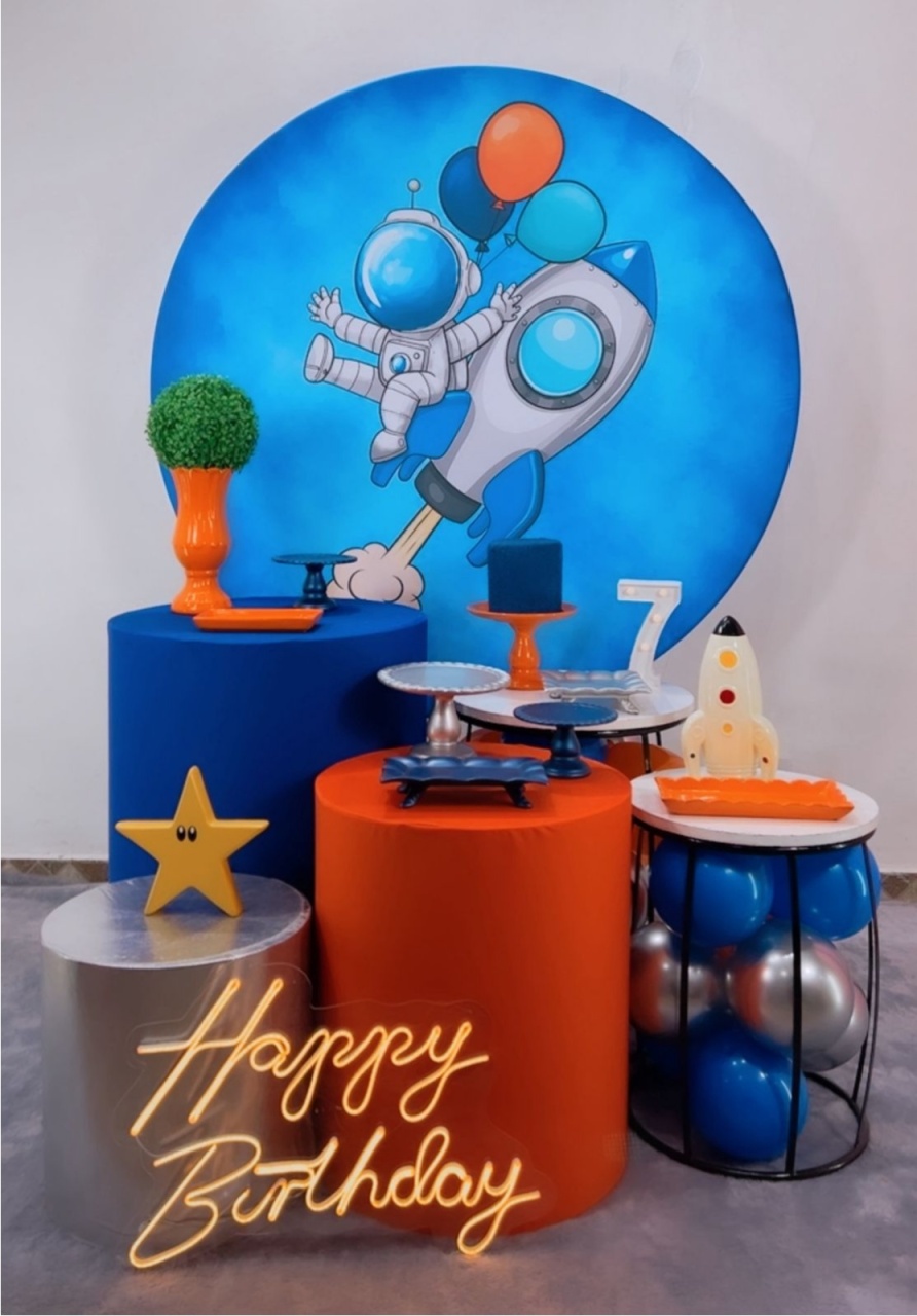 Kit Diamante Astronauta Azul - TudFestas