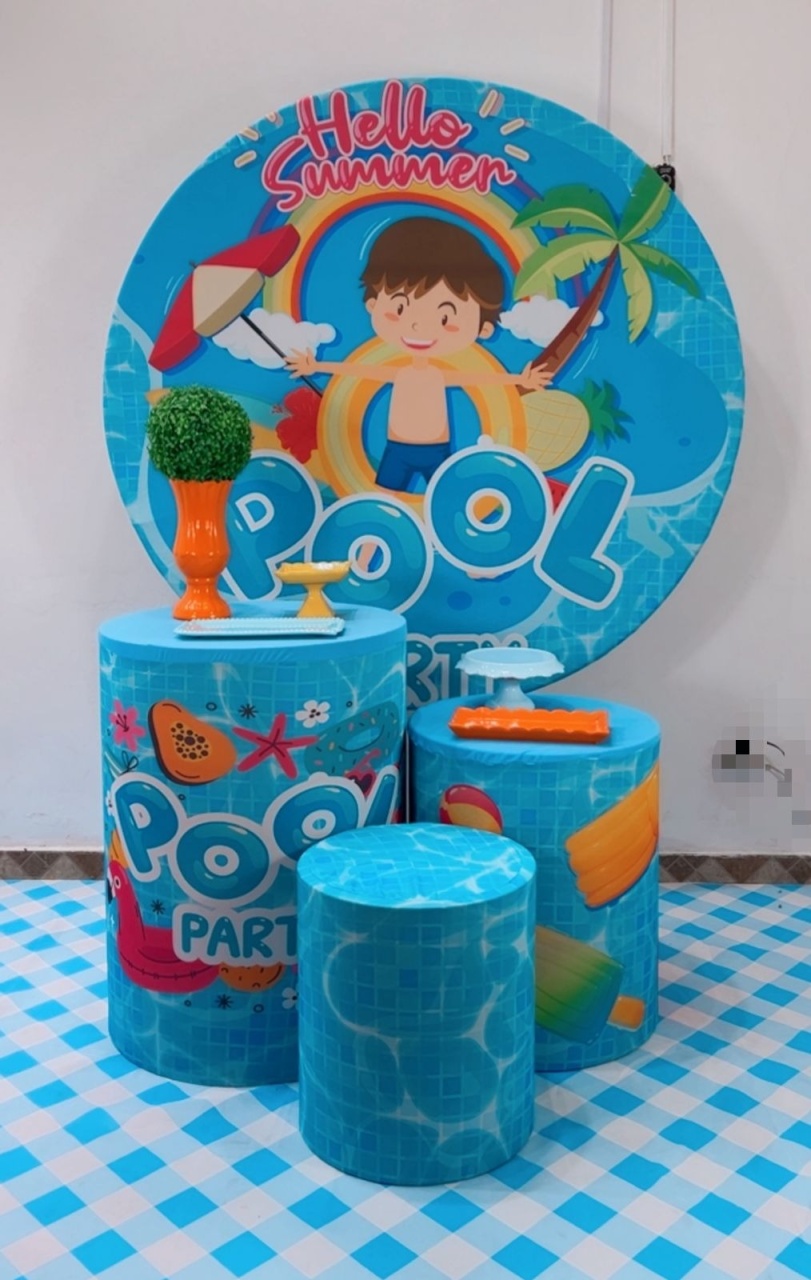 Kit Bronze Pool Party - TudFestas