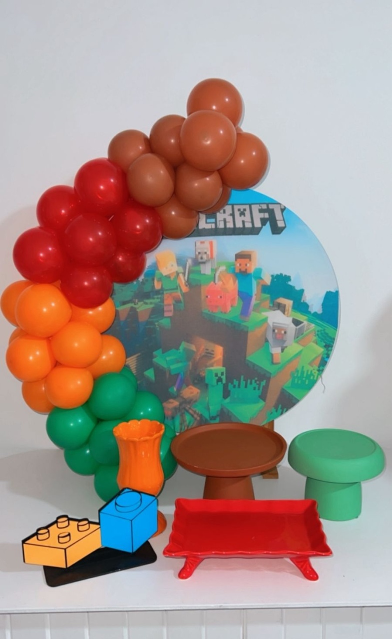 Kit Rubi Minecraft - TudFestas