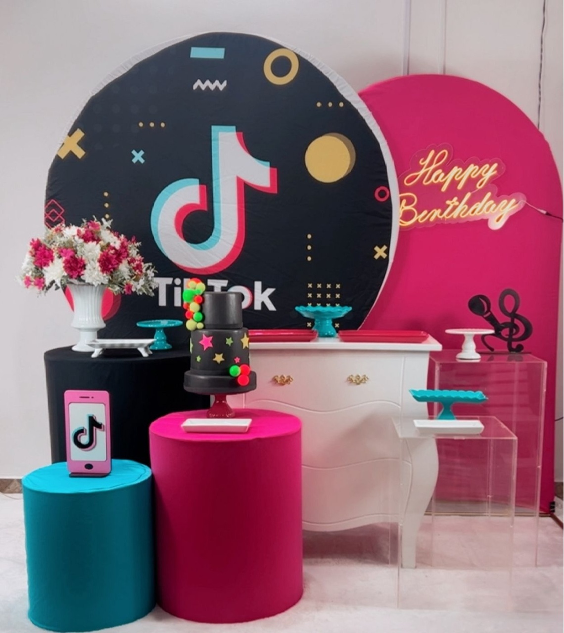 Tik Tok Composição - Modelo 2 - TudFestas