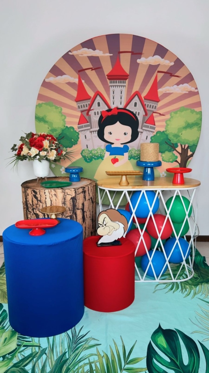 Kit Prata Branca de Neve Baby Mod 2 - TudFestas