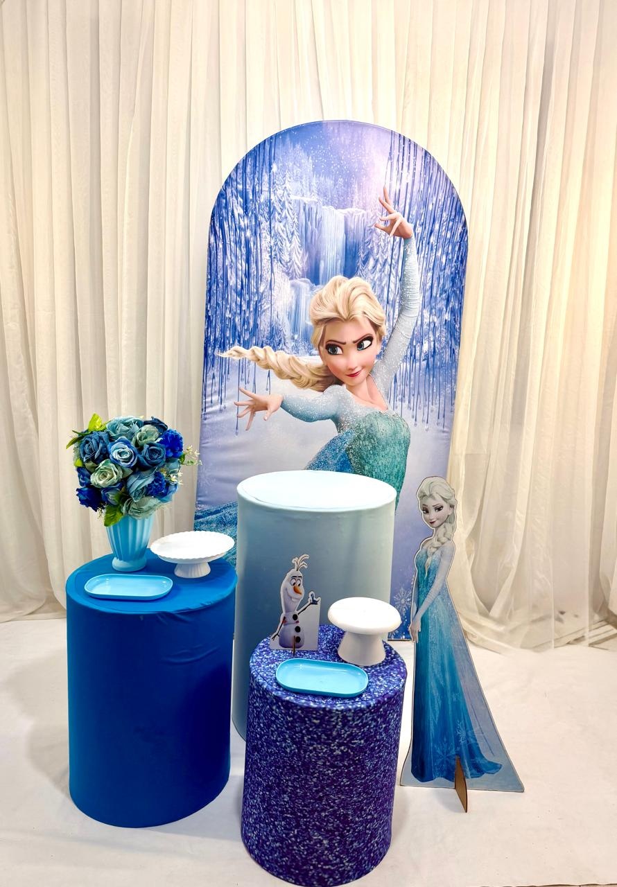 Composição  Frozen Prata - Olaf Decoracao e pegue monte 
