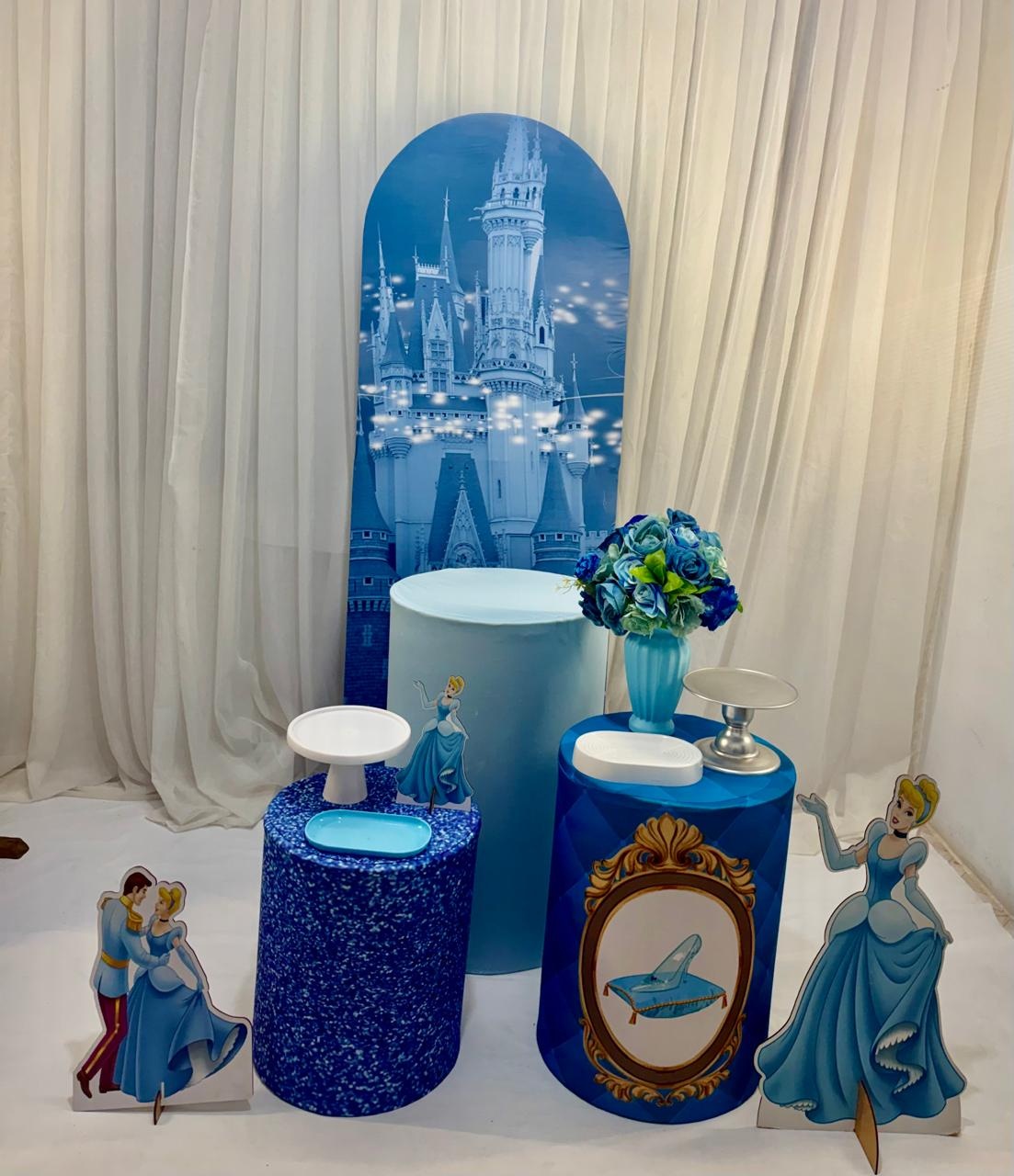 Prata  Cinderela - Olaf Decoracao e pegue monte 