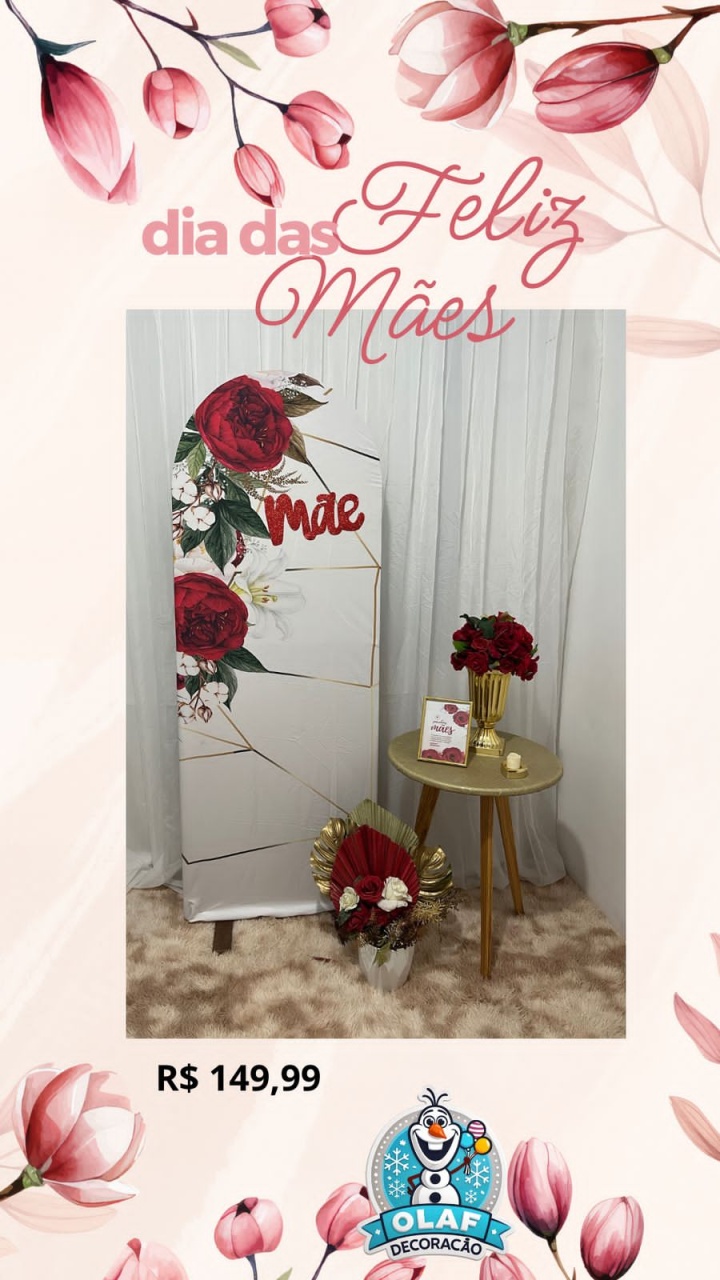 Dia das Mãe - Olaf Decoracao e pegue monte 