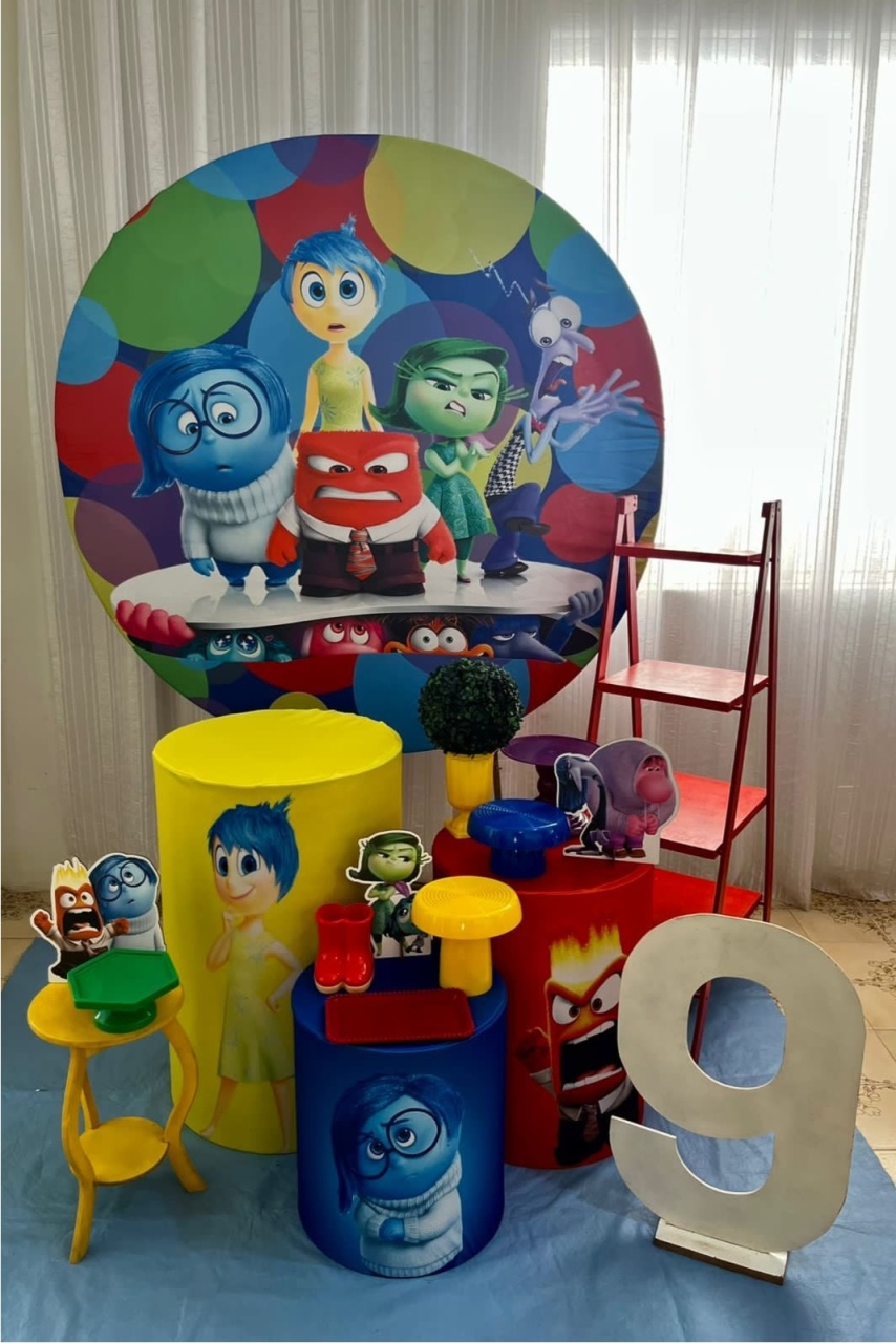 Kit Divertidamente Ouro - Olaf Decoracao e pegue monte 