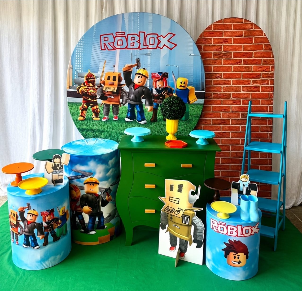 Kit Roblox Celebre - Olaf Decoracao e pegue monte 