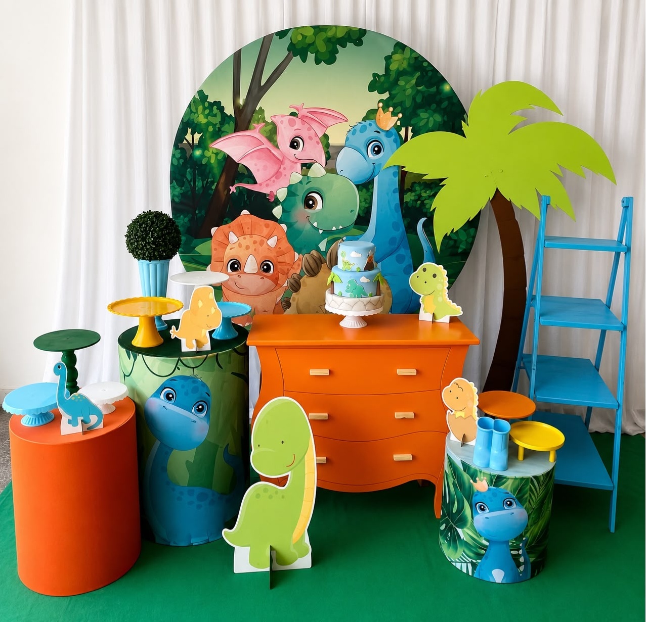 Kit Celebre Dino Baby Novo - Olaf Decoracao e pegue monte 