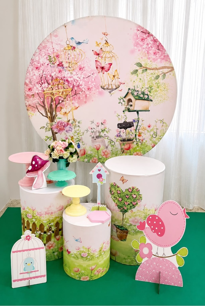 Kit Jardim 01 Encantado Prata - Olaf Decoracao e pegue monte 