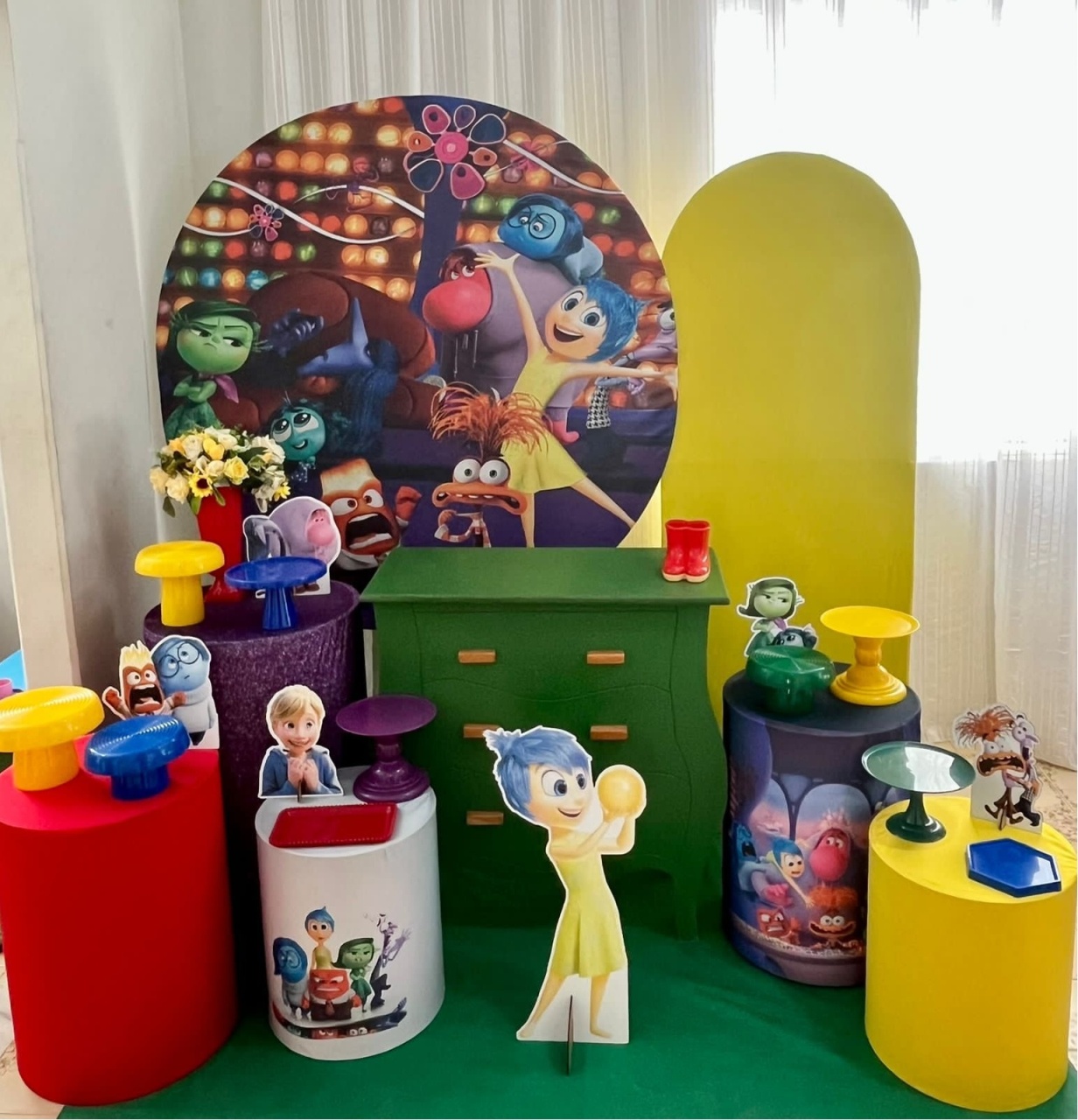 Kit Divertidamente 2 Luxo - Olaf Decoracao e pegue monte 