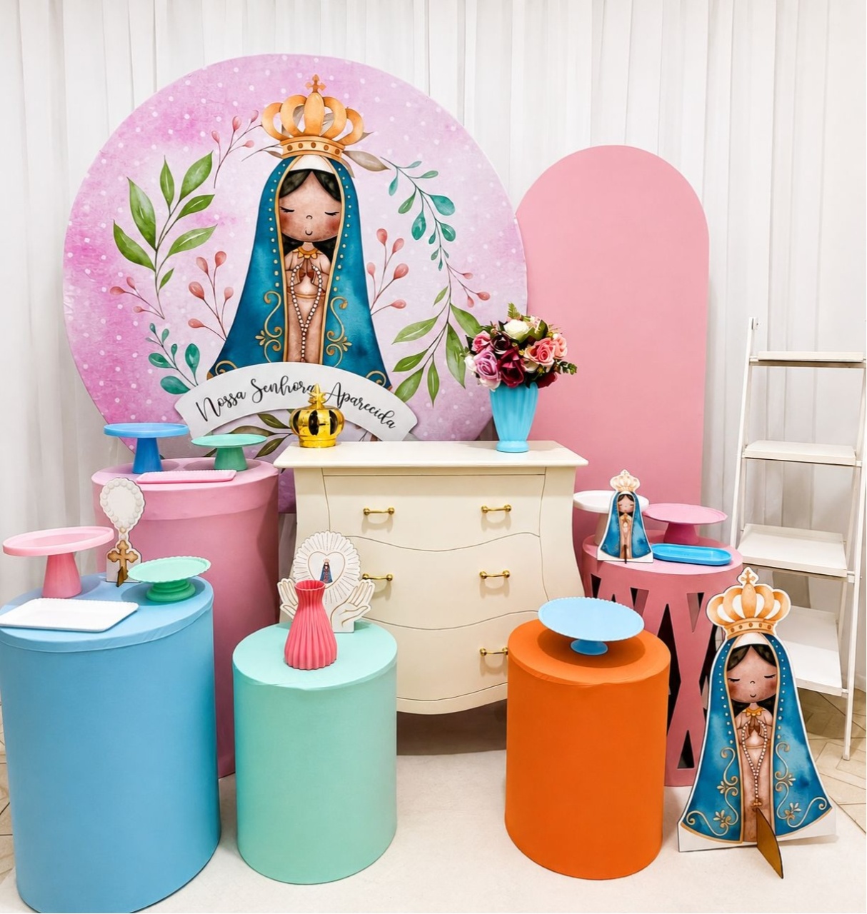 Kit Nossa Senhora Luxo - Olaf Decoracao e pegue monte 