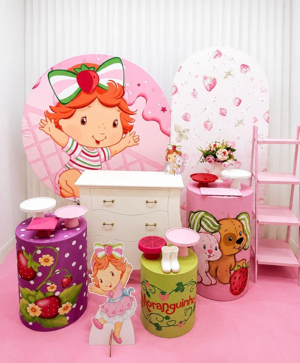 Kit Celebre Moranguinho Cut - Olaf Decoracao e pegue monte 