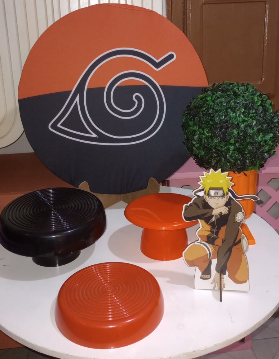 Kit Mesa Naruto  - Olaf Decoracao e pegue monte 