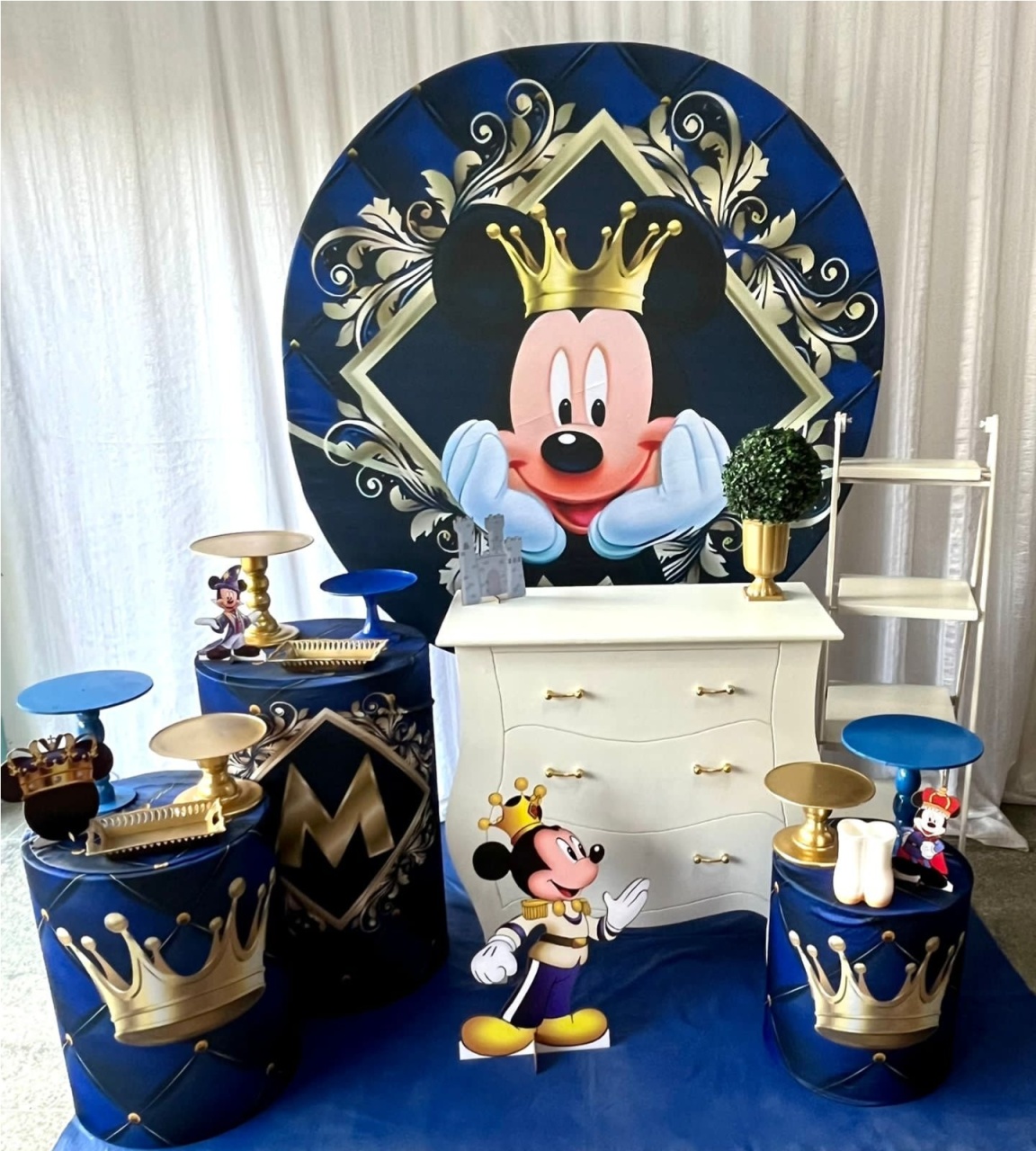 Kit Mickey Realeza Sublime - Olaf Decoracao e pegue monte 