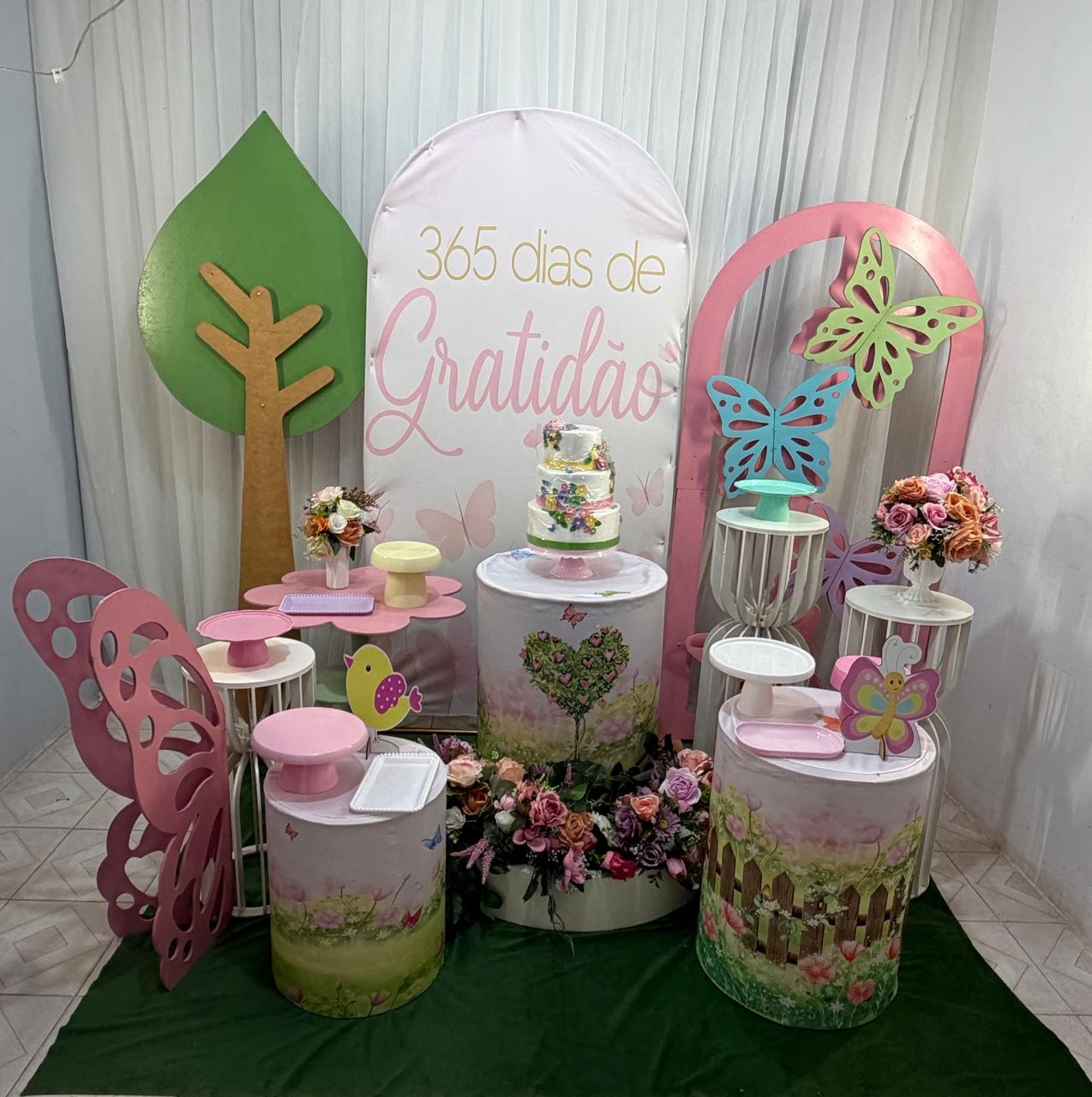 Composição 365 Dias de Gratidão - Olaf Decoracao e pegue monte 