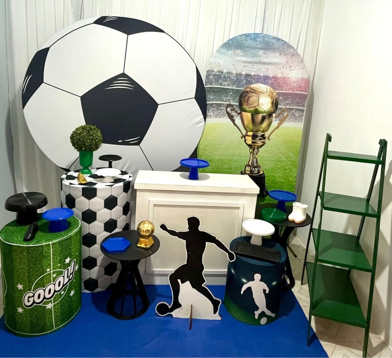 Kit Futebol Novo Luxo - Olaf Decoracao e pegue monte 